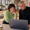 An e-commerce manager asking an AI assistant about sales and webshop performance and getting an answer with a chart.